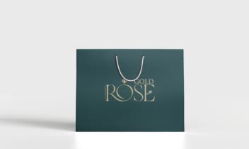 طراحی لوگو رزگلد برای آنلاین شاپ اکسسوری