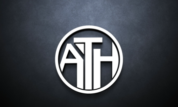 طراحی لوگو با ترکیب حروف ATH در دو مدل