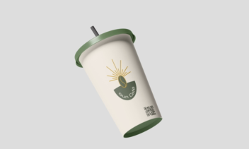 پروژه طراحی کانسپت برند sun cafe
