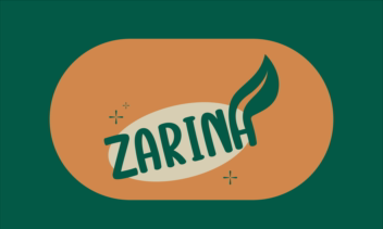 طراحی لوگو و هویت بصری برند "ZARINA"