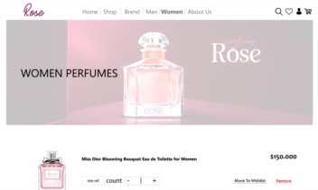 طراحی UI / UX سایت فروشگاهی اختصاصی