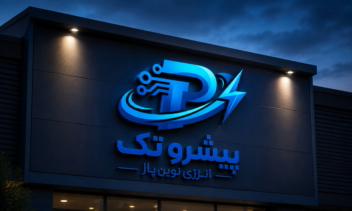 نمونه طراحی لوگو برق صنعتی پیشرو تک