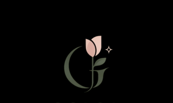 طراحی لوگو مینی‌مال برای گل فروشی