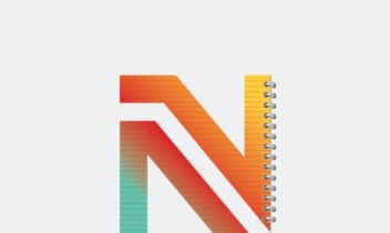 طراحی برندینگ و لوگو انلاین شاپ NEON NOTE BOOK