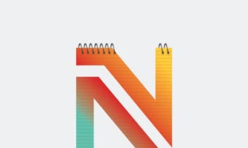 طراحی برندینگ و لوگو انلاین شاپ NEON NOTE BOOK