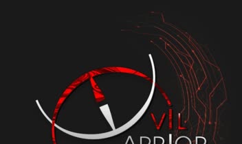 طراحی لوگو گیم استریمر Evil Warrior