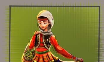 نام کاراکتر:دختر روستایی گیلانی