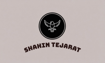 طراحی لوگو مینیمال و مدرن بازرگانی شاهین تجارت