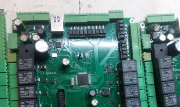 برد کنترلی مبتنی بر armبا واسط شبکه Tcp ip
