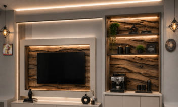 طراحی تی وی وال و...( Tw wall )