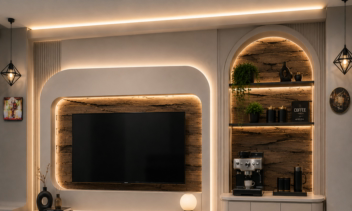 طراحی تی وی وال و...( Tw wall )