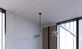 نمونه رندر گرفته شده از دفتر کار