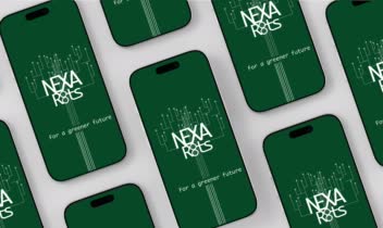 طراحی لوگو Nexa Roots | برند اکوتک (Eco-Tech)