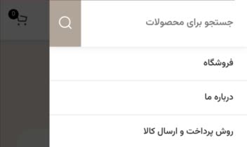 طراحی سایت نقره و جواهرات سنگیزان