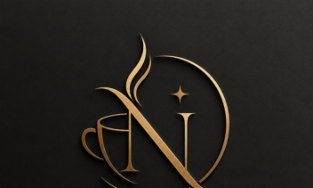 طراحی لوگوی اختصاصی NOVA CAFE✨