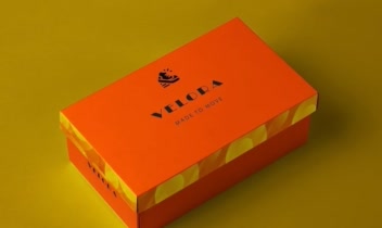طراحی پکیجینگ(جعبه) کفش برند اِلا در شیراز