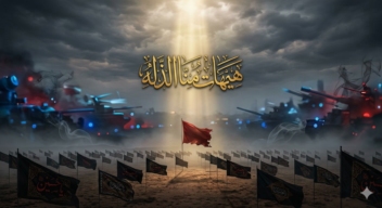 پوستر محرم  با  محوریت  مقاومت