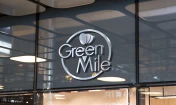 طراحی لوگو  پاچینی مسیر سبز ( green mile) شیراز