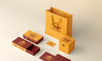 طراحی هویت بصری برند کامل زینگو برگر