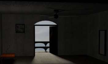 "Interior Mood Light Render 3D"