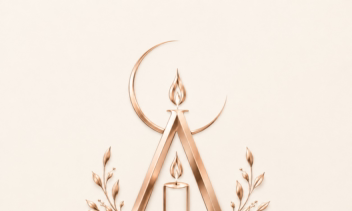 طراحی کامل برندینگ شمع سازی آوینا