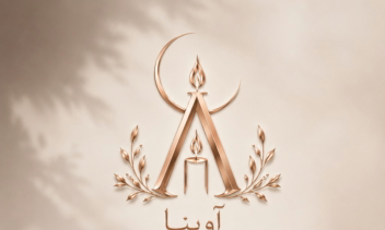 طراحی کامل برندینگ شمع سازی آوینا