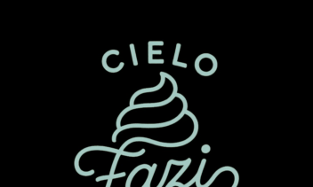 طراحی لوگوی Cielo Fazi برند بستنی و دسر