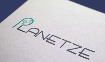طراحی لوگو و هویت بصری برند Planetze