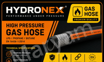 طراحی هویت بصری و بسته‌بندی صنعتی برای برند HYDRONEX