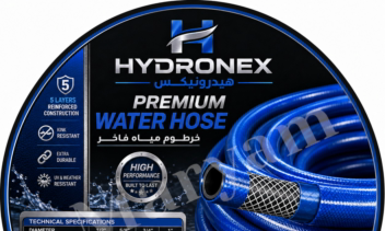 طراحی هویت بصری و بسته‌بندی صنعتی برای برند HYDRONEX