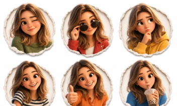 Pixar-inspired 3D Character Design