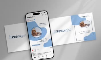 طراحی لوگو برای پیچ petiologist