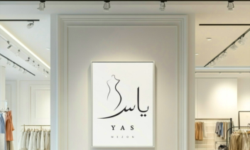 باز طراحی مدرن هویت بصری مزون یاس
