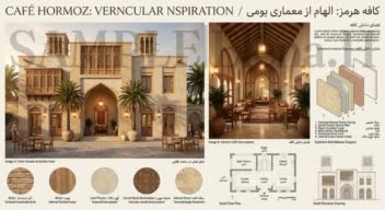طراحی رندر معماری و شیت ارائه با AI