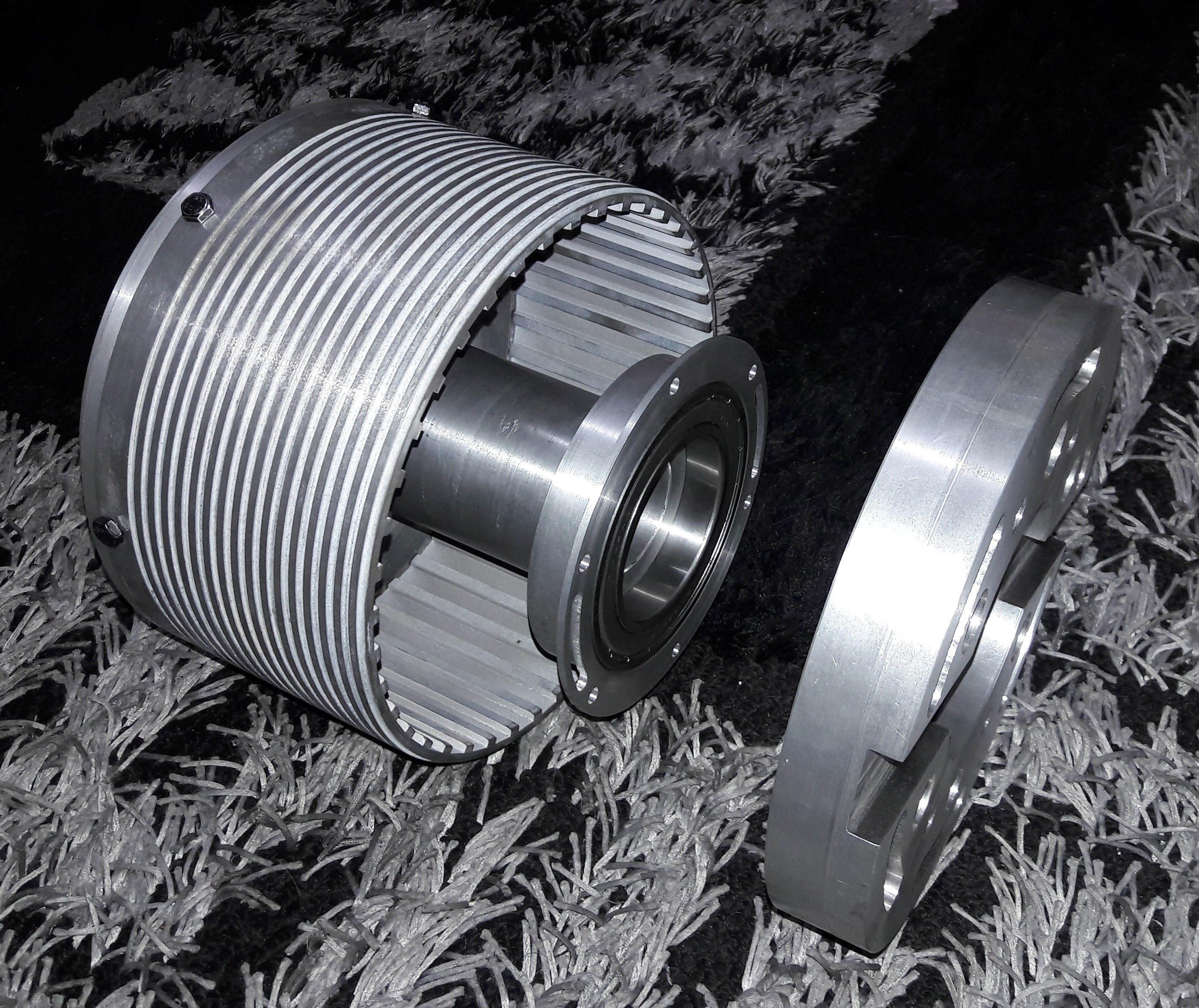 موتور  BLDC 100KW صنعتی برای وسایل پرنده و قایق