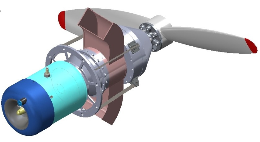 turboprop-kj-66-1 مینی موتور جت توربو پراپ