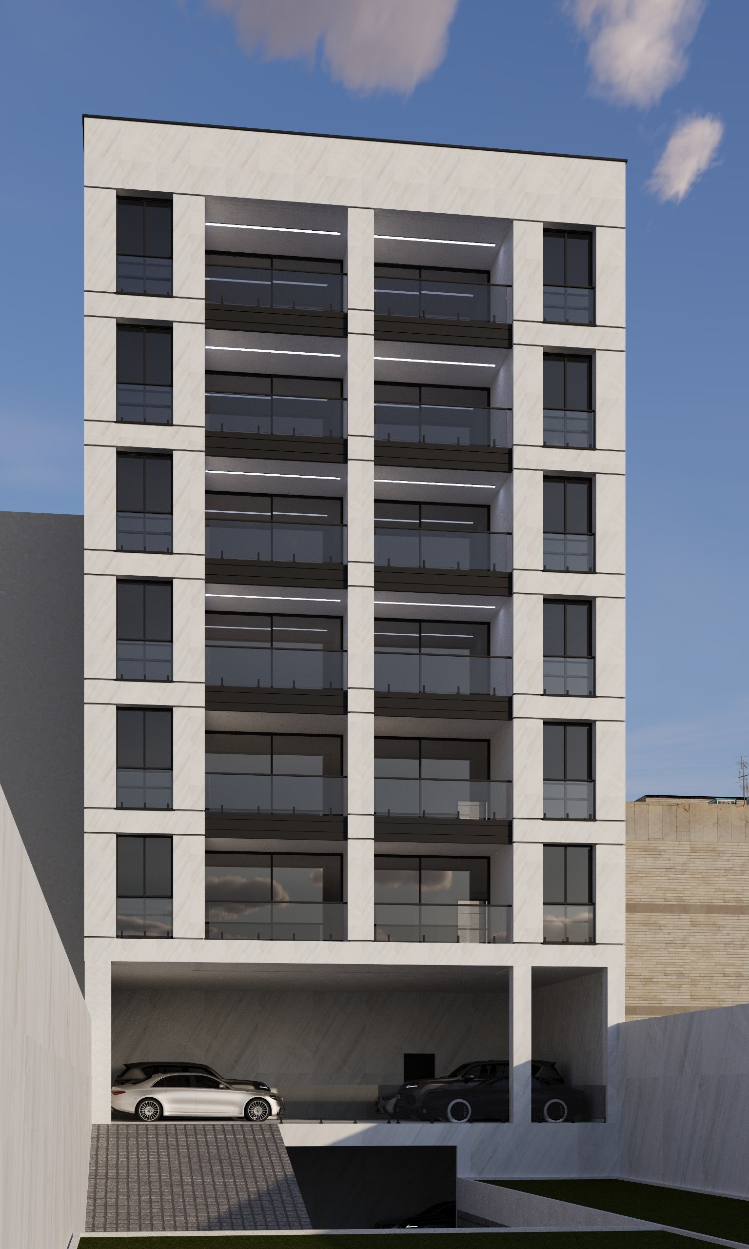 LUMINA RESIDENCEپروژه مسکونی با زیربنای ۴۵۰۰ مترمربع در تهران، مجیدیه شمالی