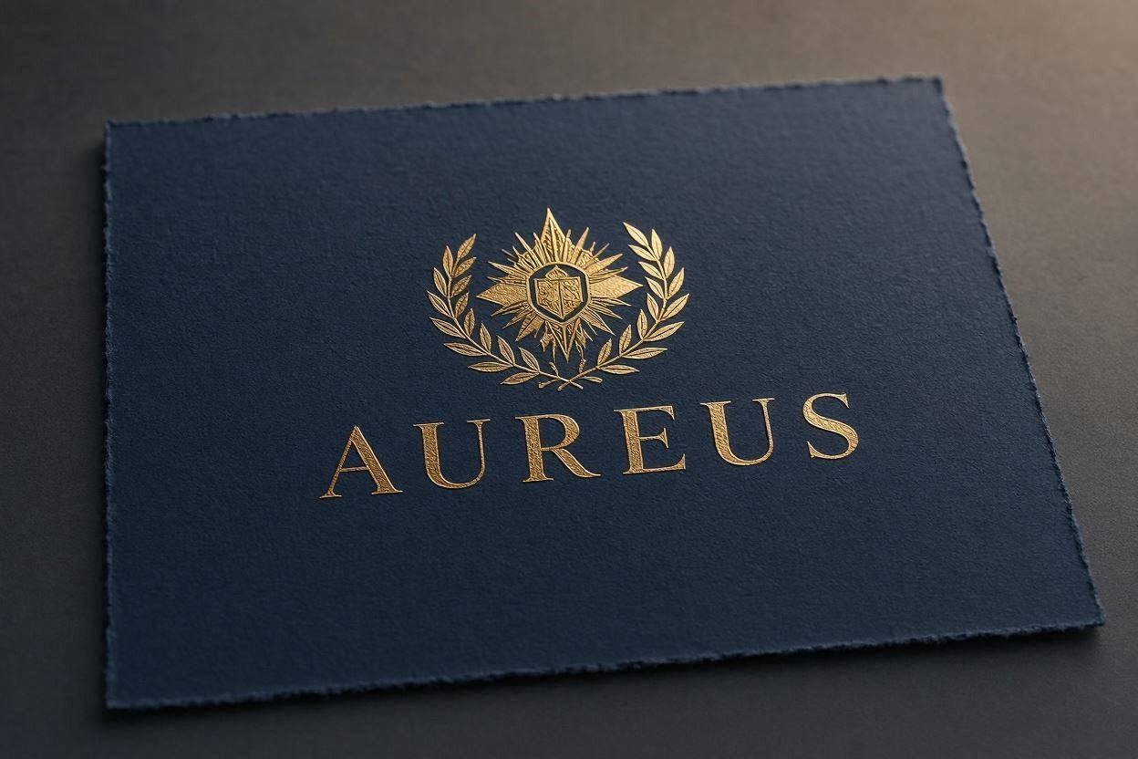 برندینگ و طراحی هویت بصری فاخر «AUREUS»
