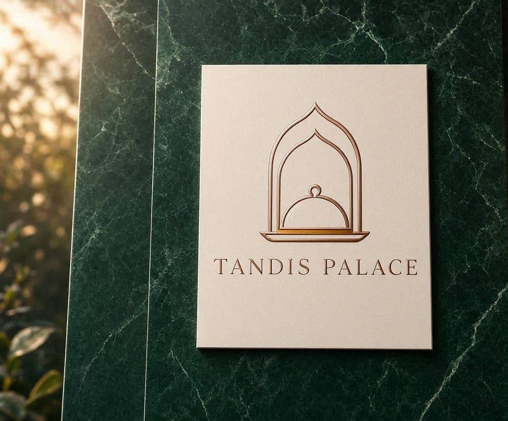 طراحی هویت بصری و لوگومارک مجموعه رستوران‌های «عمارت تندیس - تجریش»