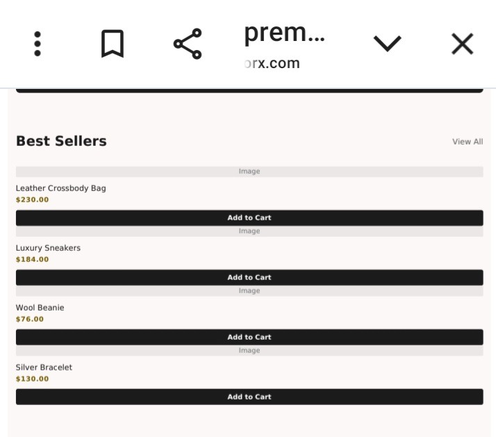 طراحی رابط کاربری UI/UX فروشگاه آنلاین Premium