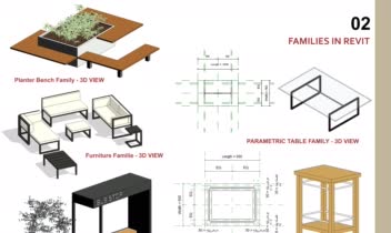 طراحی و ساخت Family پارامتریک در Autodesk Revit