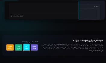 پورتفولیوی تعاملی مدرن UI/UX و فرانتاند (شبیه ساز زنده فیگما + اسلایدر وایرفریم تعاملی)