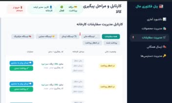 سامانه هوشمند و یکپارچه فروش، لجستیک و مدیریت سفارشات چندپلتفرمی (تلگرام و بله)