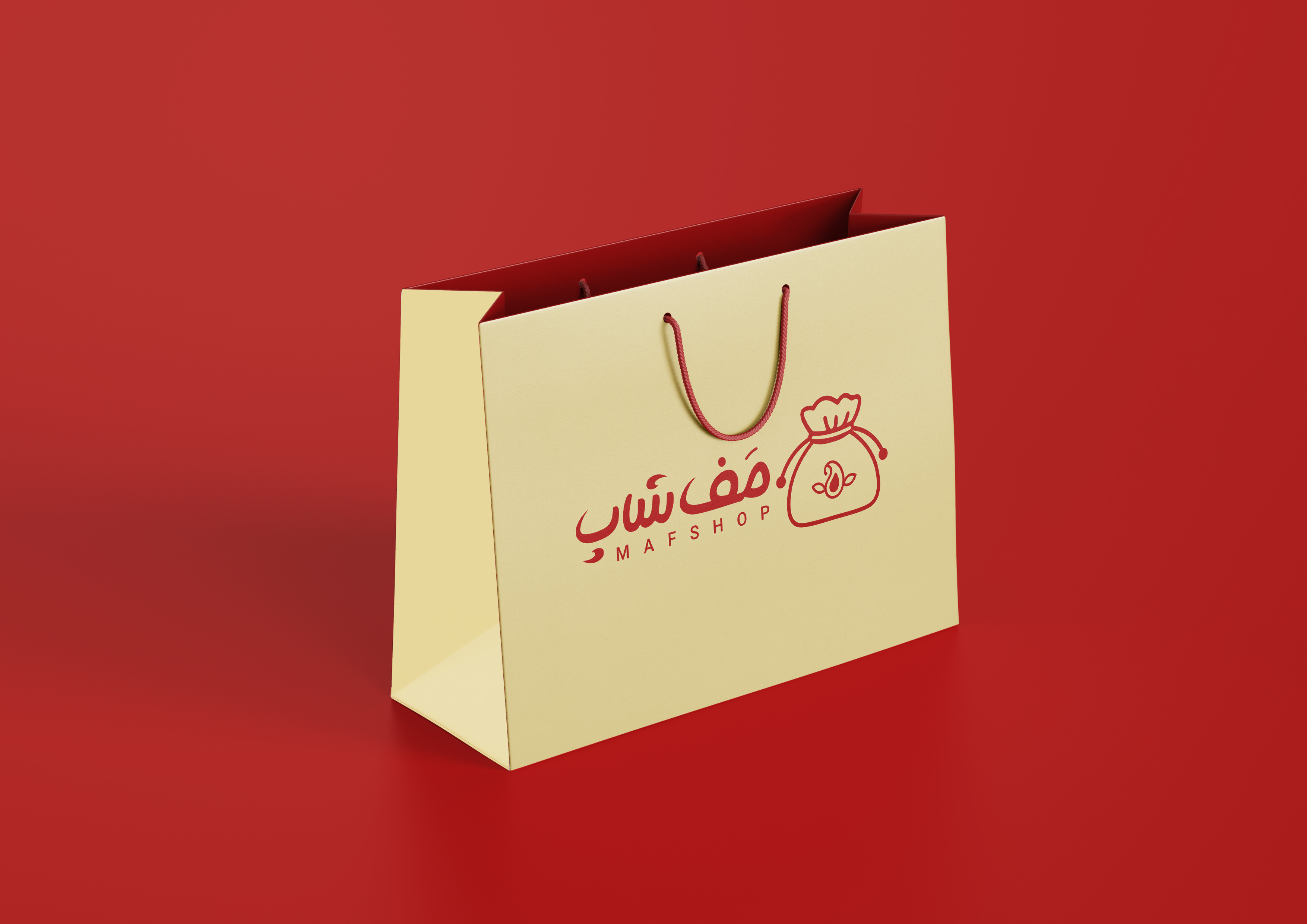 طراحی لوگو و ست اداری برند مف شاپ