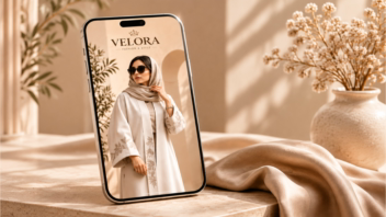 طراحی محتوای اینستاگرام و هویت بصری برند VELORA
