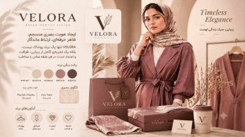 طراحی محتوای اینستاگرام و هویت بصری برند VELORA