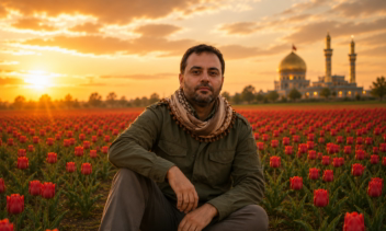 تصویرسازی برای یادواره شهید کریمی