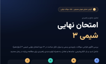 اولین نمونه تبدیل 14 منبع مختلف به یک pdf نکته نامه