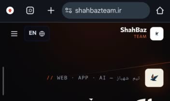 طراحی و توسعه وب سایت تیم شهباز