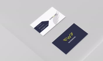 طراحی کارت ویزیت و پاکت نامه به جدا برای آژانس هوایی Nordwing Aviation